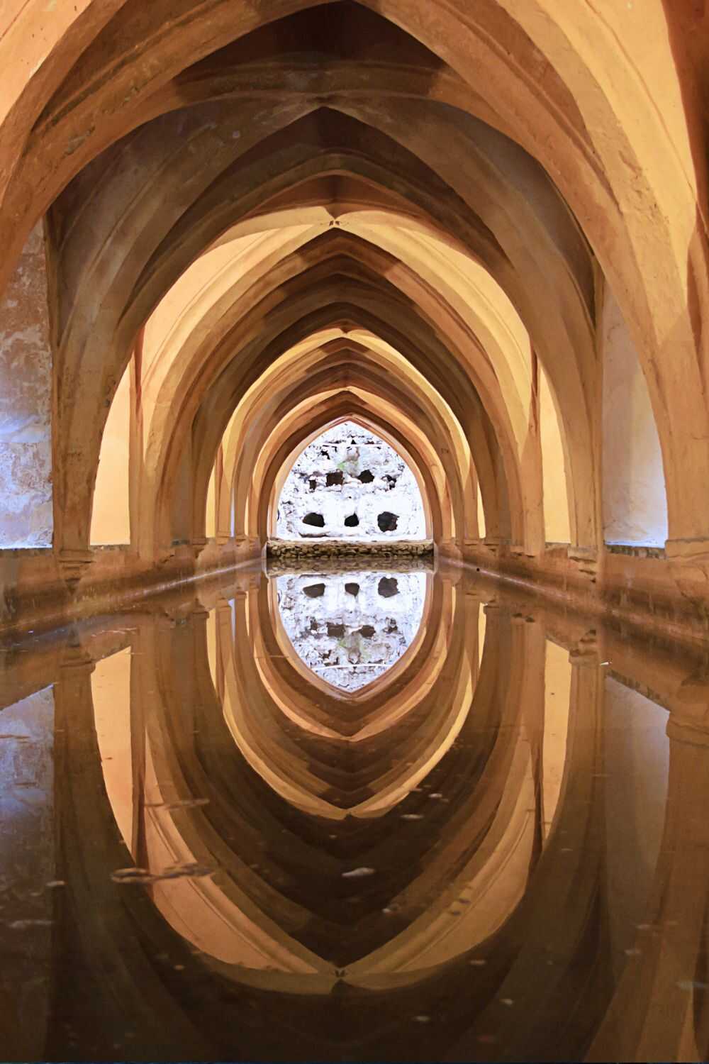 Maria de Padilla baths at the royal alcazar of seville